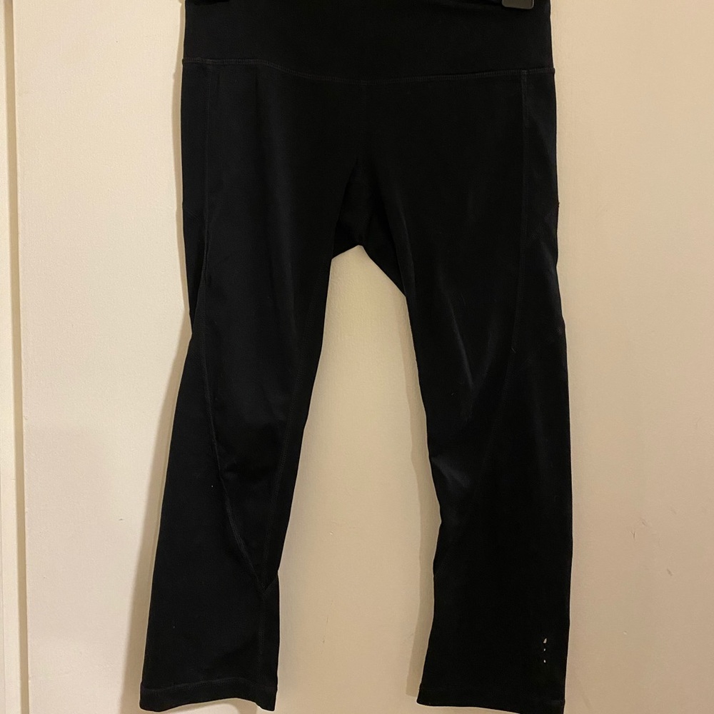 Black Reebok Capri